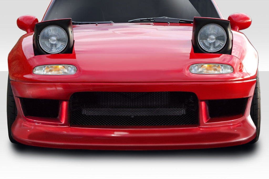 1990-1997 Mazda Miata Duraflex Demon Front Bumper Cover - 1 Piece