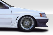 Load image into Gallery viewer, 1984-1987 Toyota Corolla Levin 2DR / HB Duraflex JB Sport 20mm Front Fenders - 2 Piece