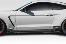 Load image into Gallery viewer, 2015-2023 Ford Mustang Duraflex KT Style Side Skirt Rocker Panels Add-Ons - 4 Piece