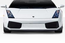 Load image into Gallery viewer, 2004-2008 Lamborghini Gallardo Duraflex HMS Front Lip Under Spoiler - 1 Piece