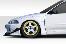 Load image into Gallery viewer, 1992-1995 Honda Civic 2dr / HB Duraflex TKO RBS Wide Body Front Fenders - 2 Piece
