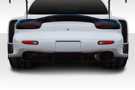 1993-1997 Mazda RX-7 Duraflex Wide Body BRS Rear Bumper Add-Ons - 2 Piece (S)