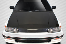 1988-1991 Honda Civic HB CR-X Carbon Creations SiR Look Style Hood - 1 Piece