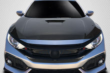 Load image into Gallery viewer, 2017-2021 Honda Civic Type R Carbon Creations OEM Look Hood - 1 Piece