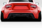 2013-2020 Scion FR-S Toyota 86 Subaru BRZ Duraflex GT500 V3 Rear Diffuser - 1 Piece