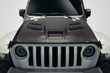 Load image into Gallery viewer, 2018-2025 Jeep Wrangler JL Gladiator JT Carbon Creations Viper Look Hood - 1 piece
