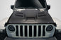 2018-2025 Jeep Wrangler JL Gladiator JT Carbon Creations Viper Look Hood - 1 piece