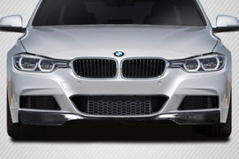 2012-2018 BMW 3 Series F30 M Sport Carbon AF-1 Front Add On Lip Under Spoiler ( CFP ) - 1 Piece
