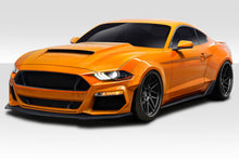 Load image into Gallery viewer, 2018-2023 Ford Mustang Duraflex Grid Wide Body Kit - 12 piece - Includes Grid Front Bumper (115000) Grid Side Skirts (115004) Grid Rear Diffuser (115003) Grid Front Fender Flares (114997) Grid Rear Fender Flares (112567)