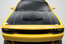 Load image into Gallery viewer, 2008-2023 Dodge Challenger Carbon Creations TA Look Hood - 1 Piece