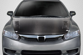 2006-2011 Honda Civic 4DR Carbon Creations Type M Hood - 1 Piece