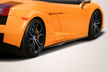 Load image into Gallery viewer, 2004-2013 Lamborghini Gallardo Carbon Creations LP560 LP570 Look Side Skirts Rocker Panels - 2 Piece
