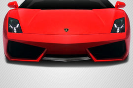 2004-2013 Lamborghini Gallardo Carbon Creations LP560 LP570 Look Front Middle Add On Lip Spoiler Air Dam - 1 Piece