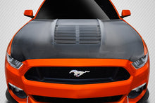 Load image into Gallery viewer, 2015-2017 Ford Mustang Carbon Creations GT500 V2 Hood - 1 Piece