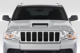 2005-2010 Jeep Grand Cherokee Duraflex SRT Look Hood - 1 Piece