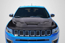 Load image into Gallery viewer, 2011-2022 Jeep Grand Cherokee Carbon Creations Hellcat Look Hood - 1 Piece