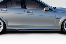 Load image into Gallery viewer, 2008-2014 Mercedes C Class C63 W204 AF-1 Side Skirts Rocker Panels ( GFK ) - 2 Piece