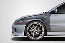 Load image into Gallery viewer, 2003-2006 Mitsubishi Lancer Evolution 8 9 Carbon Creations C-Speed Fenders (+20mm) - 2 Piece