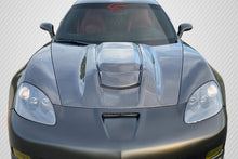 Load image into Gallery viewer, 2005-2013 Chevrolet Corvette C6 Carbon Creations ZR1 V2 Hood - 1 Piece