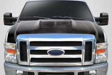 Load image into Gallery viewer, 2008-2010 Ford Super Duty F250 F350 F450 Carbon Creations GT500 V2 Hood - 1 Piece