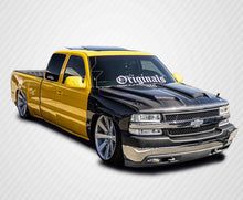 Load image into Gallery viewer, 1999-2002 Chevrolet Silverado 2000-2006 Tahoe Suburban Carbon Creations Dual Ram Air Hood - 1 Piece