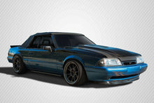 Load image into Gallery viewer, 1987-1993 Ford Mustang Carbon Creations 2" Cowl Hood - 1 Piece
