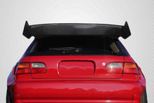 Load image into Gallery viewer, 1992-1995 Honda Civic HB Carbon Creations RBS Wing Spoiler - 3 piece
