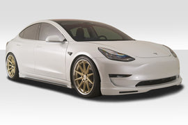 2018-2023 Tesla Model 3 Duraflex GT Concept Body Kit - 4 Piece - Includes GT Concept Front Lip (115465) GT Concept Rear Diffuser (115467) GT Concept Side Skirts (115469) GT Concept Wing Spoiler (115471)