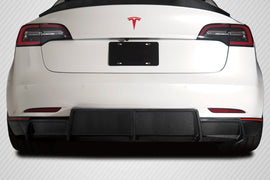 2017-2023 Tesla Model 3 Carbon Creations GT Concept Rear Diffuser - 1 Piece