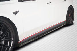 2017-2023 Tesla Model 3 Carbon Creations GT Concept Side Skirt Rocker Panels - 2 Piece