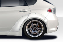 Load image into Gallery viewer, 2008-2011 Subaru Impreza 2008-2010 Impreza WRX 4DR 5DR Duraflex MSR Rear Fender Flares - 6 Piece