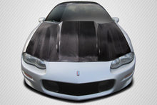 Load image into Gallery viewer, 1998-2002 Chevrolet Camaro Carbon Creations Cowl Hood - 1 Piece