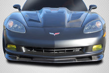 Load image into Gallery viewer, 2005-2013 Chevrolet Corvette C6 Carbon Creations ZR Front Lip Splitter - 3 Piece ( Base Model)