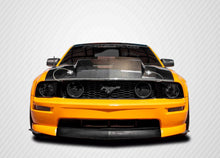 Load image into Gallery viewer, 2005-2009 Ford Mustang Carbon Creations 2.5 Inch Cowl Hood - 1 Piece