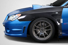 Load image into Gallery viewer, 2006-2007 Subaru Impreza WRX STI 4DR Carbon Creations C Speed 20mm Front Fenders - 2 Piece
