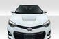 2014-2016 Toyota Corolla Duraflex Circuit Hood - 1 Piece
