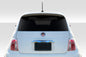 2012-2019 Fiat 500 Duraflex Abarth Look Roof Wing Spoiler - 1 Piece