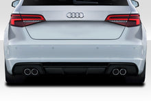 Load image into Gallery viewer, 2013-2016 Audi A3 Sportback Duraflex RS3 Look Rear Diffuser - 1 Piece