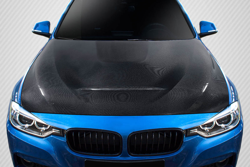 2012-2018 BMW 3 Series F30 / 2014-2020 4 Series F32 Carbon Creations GTS Look Hood - 1 Piece