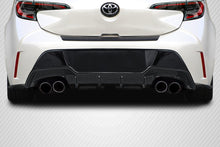 Load image into Gallery viewer, 2019-2023 Toyota Corolla Hatchback Carbon Creations A Spec Rear Diffuser - 3 Piece