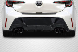 2019-2023 Toyota Corolla Hatchback Carbon Creations A Spec Rear Diffuser - 3 Piece