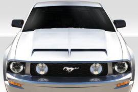 2005-2009 Ford Mustang Duraflex GT500 V4 Hood - 1 Piece