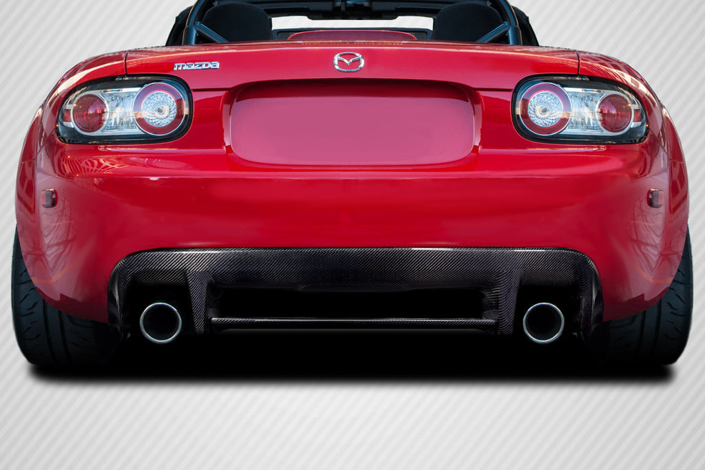 2006-2008 Mazda Miata MX 5 Carbon Creations GVR Rear Diffuser - 3 Piece