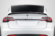 Load image into Gallery viewer, 2016-2023 Tesla Model X Carbon Creations High Kick Rear Wing Spoiler - 1 Piece
