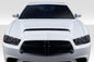 2011-2014 Dodge Charger Duraflex Demon Look Hood - 1 Piece