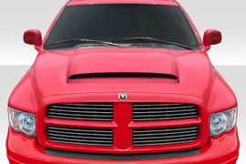 2002-2008 Dodge Ram 1500 2500 3500 Duraflex Demon Look Hood - 1 Piece