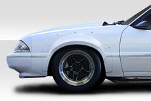 Load image into Gallery viewer, 1979-1993 Ford Mustang Duraflex C Tech 2" Wide Body Front Fender Flares - 2 Piece