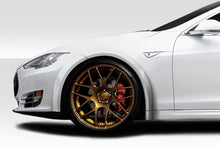 Load image into Gallery viewer, 2012-2025 Tesla Model S Duraflex RVS Front Fender Flares - 4 Piece