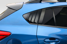 Load image into Gallery viewer, 2018-2023 Subaru XV Crosstrek Duraflex Fennec Outdoors Edition Rear Window Scoops - 2 Piece