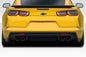 2016-2023 Chevrolet Camaro Duraflex GMX Rear Diffuser - 1 Piece ( Quad exhaust )
